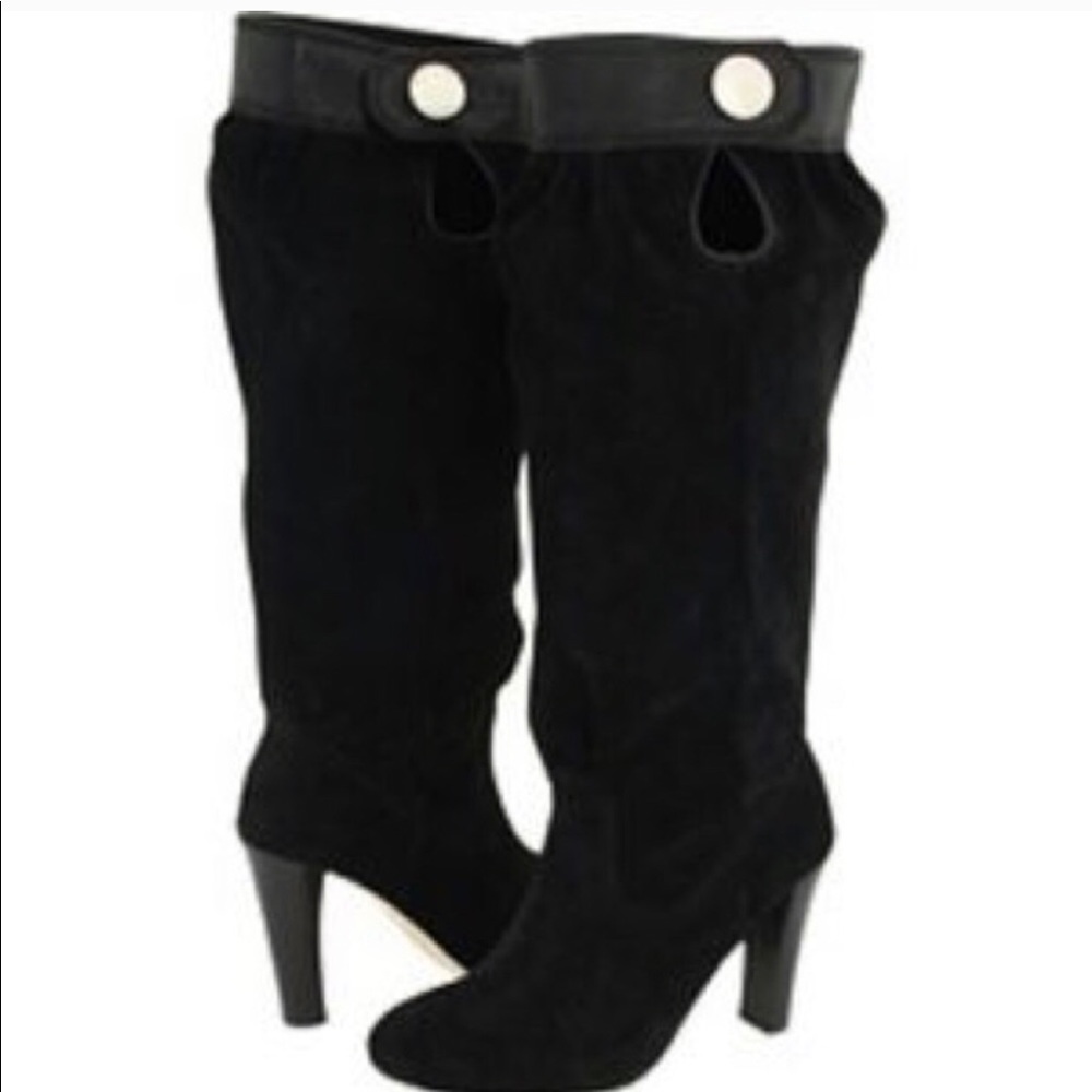 Michael Kors Suede Slouch boots - Picture 1 of 15